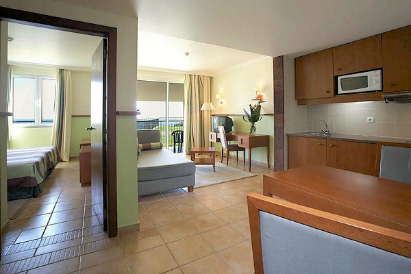 Interior of a suite