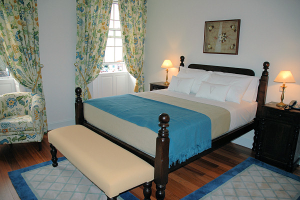A superior double room in the old manor house