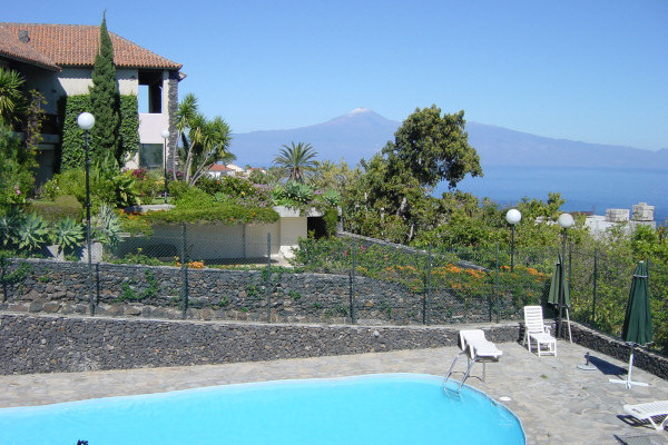 Some of the apartments have views of Mount Teide