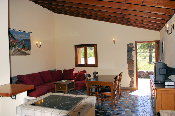 Lounge area in Casa Carmen