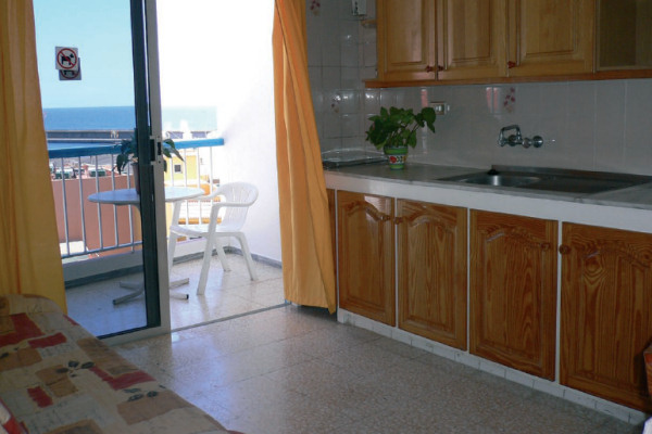 Each apartment has an open-plan kitchenette