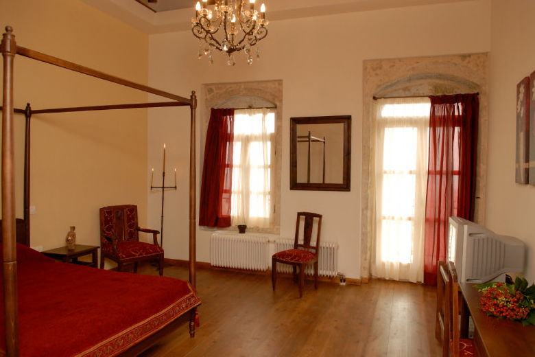 One of the guestrooms