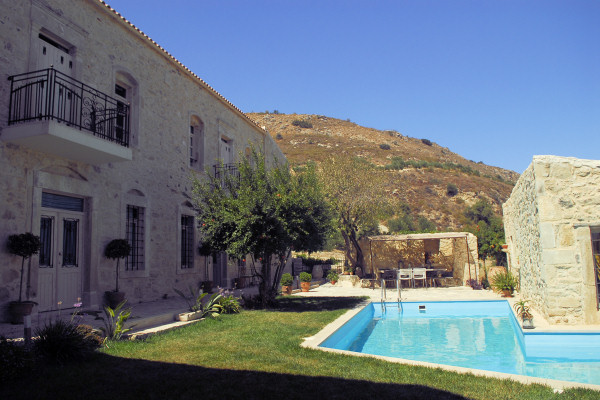 The pool and gardens