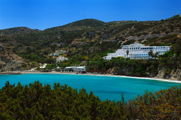 The hotel's setting
