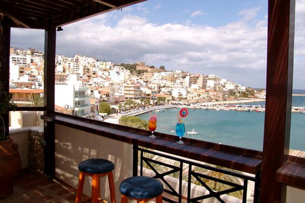 The roof-top bar