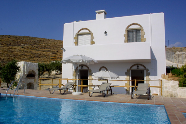 One of the villas