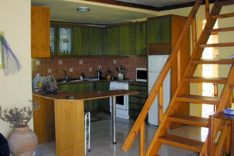 Open-plan kitchen