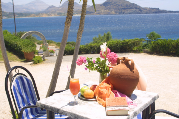 Breakfast terrace