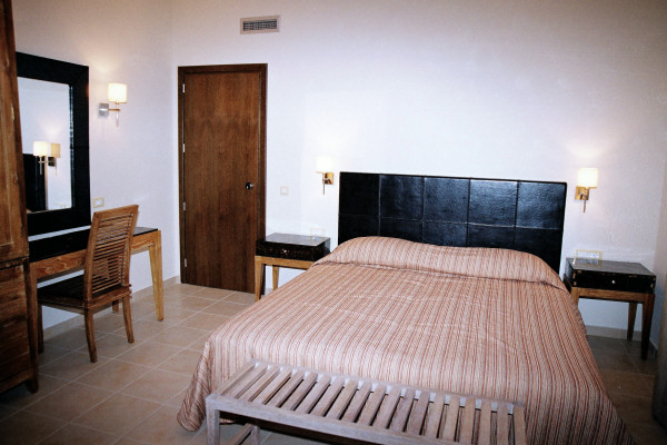 One of the bedrooms