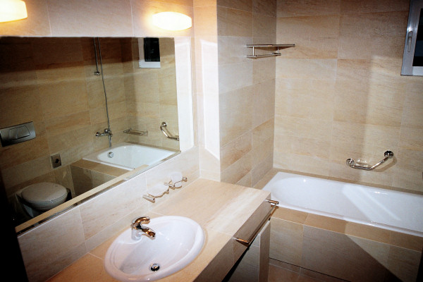 Well-appointed bathroom
