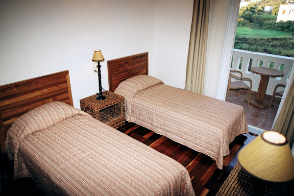 One of the bedrooms