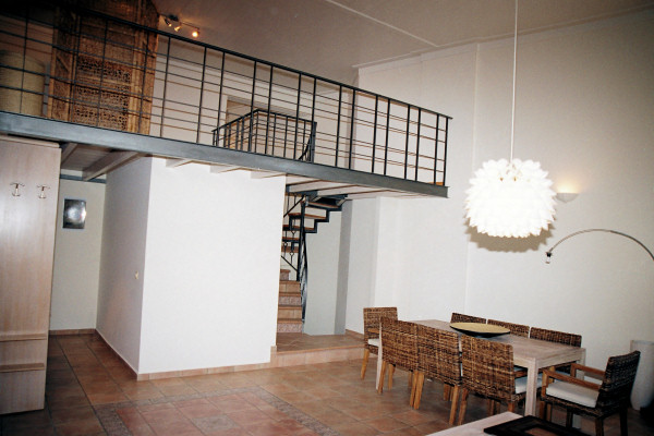 Dining area and the mezzanine