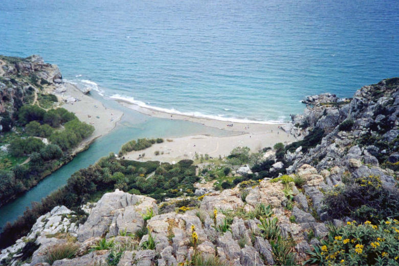 Nearby beach