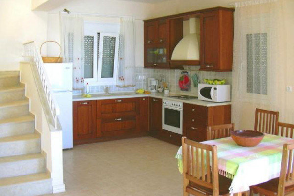 Open-plan kitchen