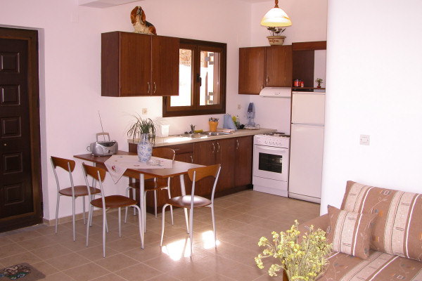 Open-plan kitchen area