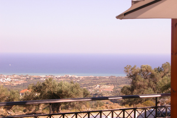 Panoramic views from Villa Spiridoula's balcony