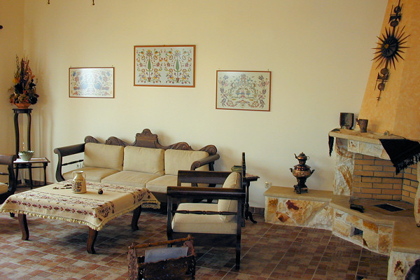 The main lounge area
