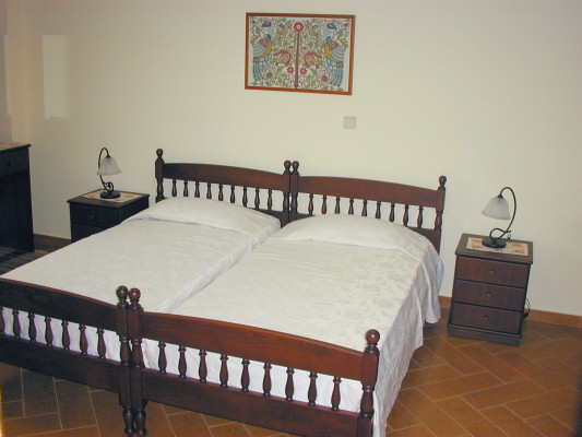 One of the bedrooms