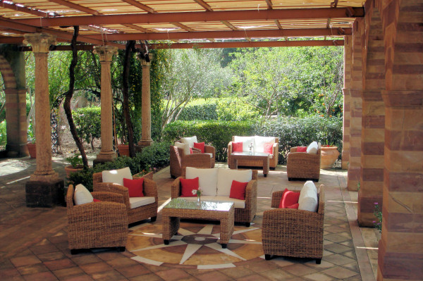 Comfortable terrace