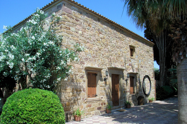 The suites are spread over several small buildings