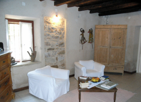 A lounge area