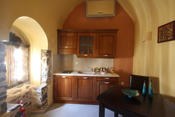 The suites have practical little kitchenette units