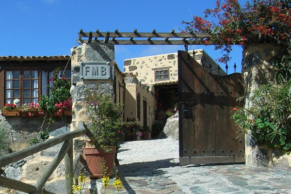 The finca's entrance