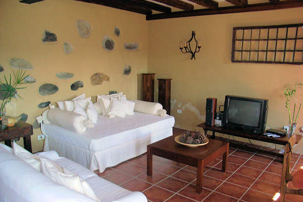 Sitting area in Casa Drago