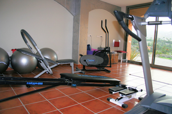 The exercise room