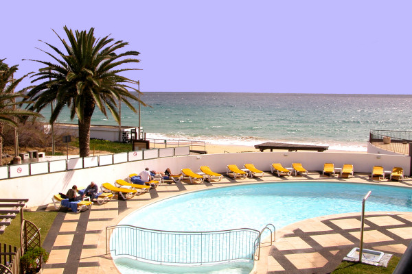 The hotel's swimming pool