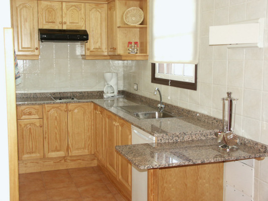 Open-plan kitchen in an apartment