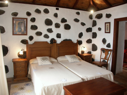 One of the bedrooms