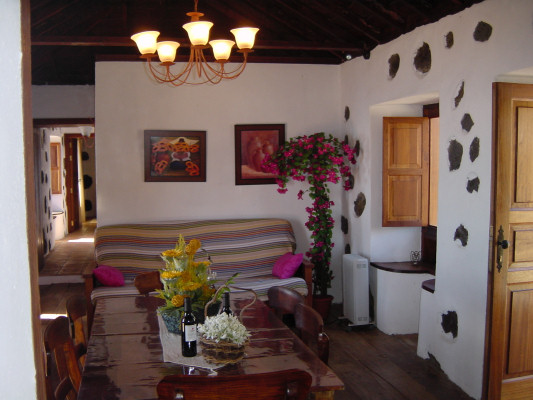 The lounge area
