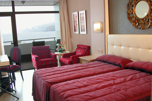 The stylish guestrooms