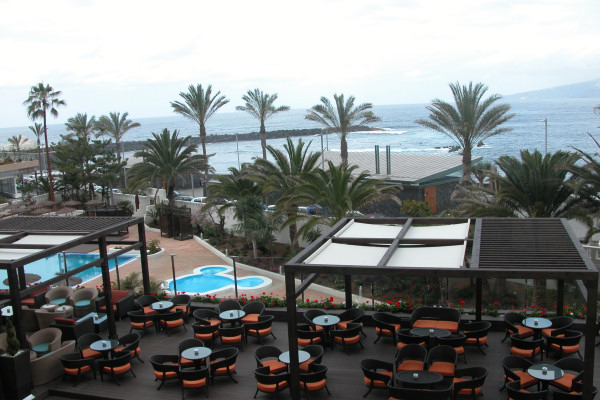The hotel's "Chill-Out" terrace