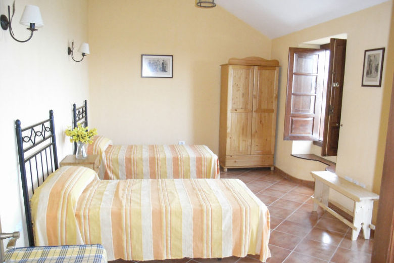 One of the two bedrooms