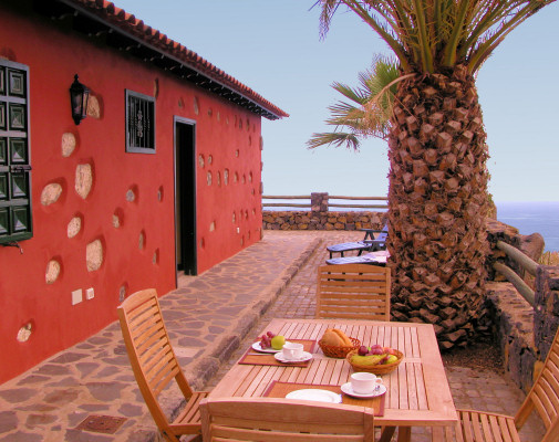 Casa Washintonia's terrace