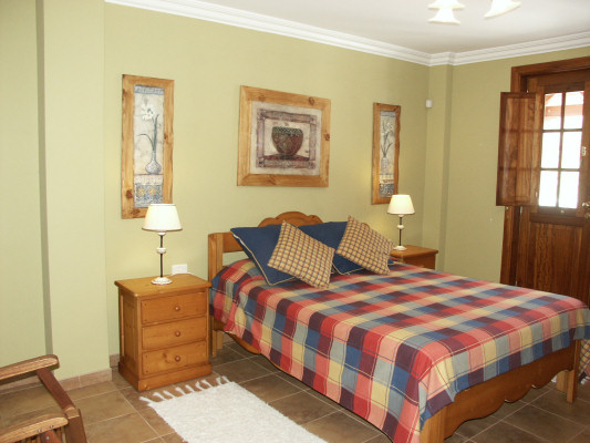 One of the bedrooms