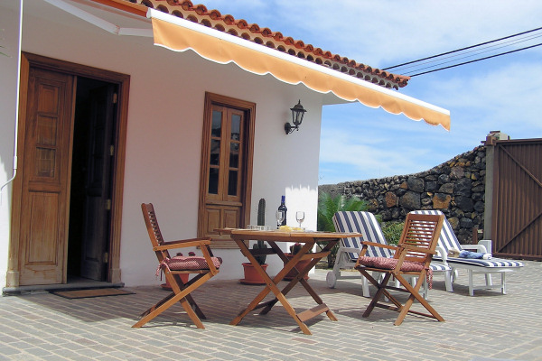 The studio's terrace