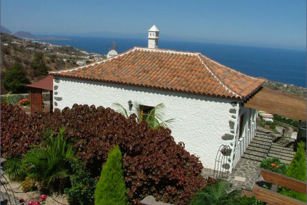 View from Casa Carmen past Casa Candelaria
