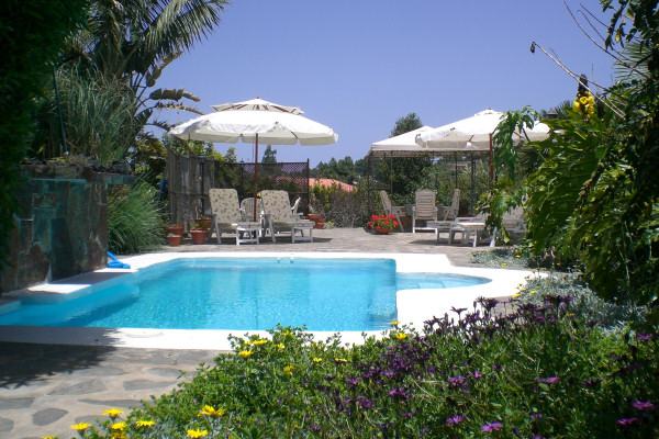 The pool at Las Breveritas