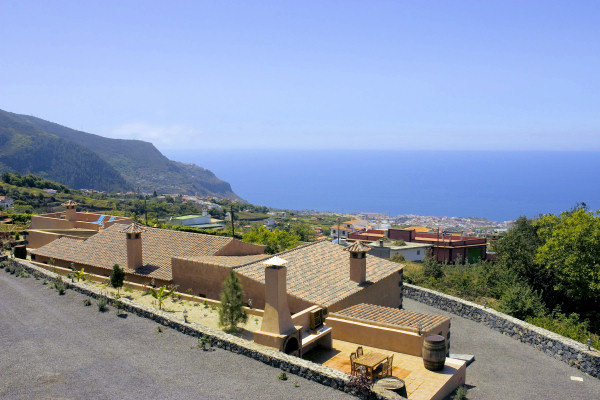 View from Las Rosas down towards the sea