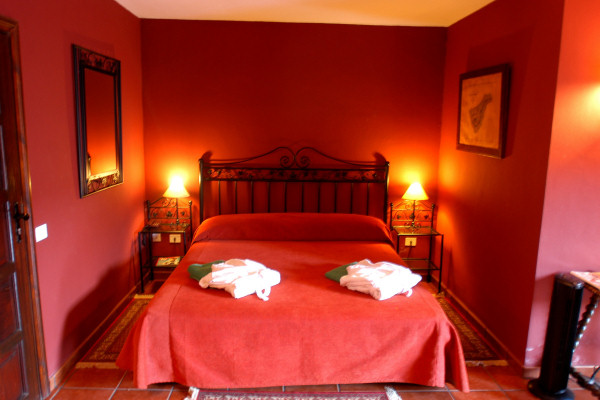 One of the bedrooms