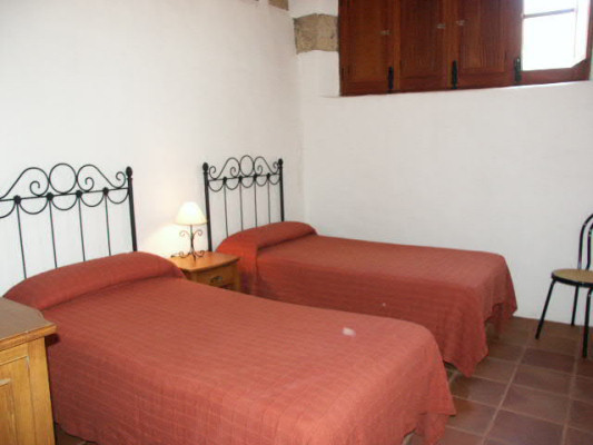One of the bedrooms in La Cuadra