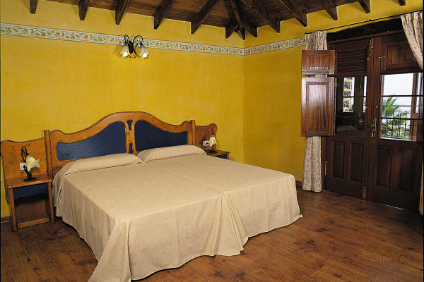 One of the guestrooms