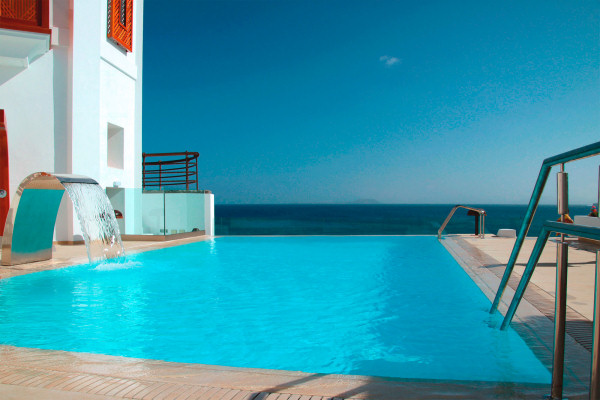 The new pool at Casa del Embajador