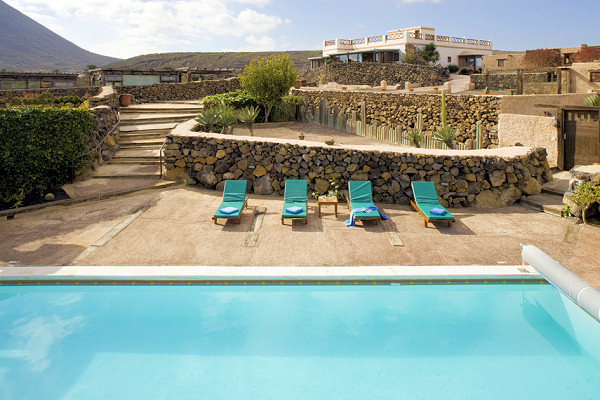 Finca La Corona's heated swimming pool