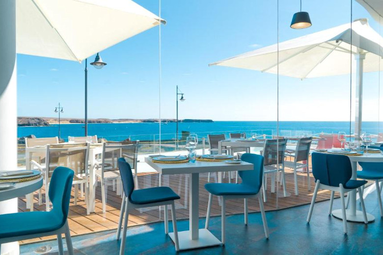 Sea views from the breakfast room