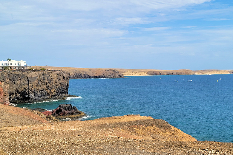 Views towards the Papagayo beaches
