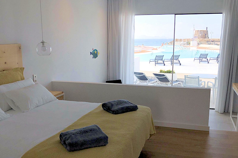 A pool-facing Suite
